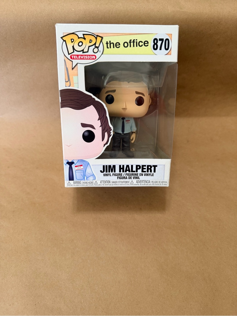 Funko The Office Jim Halpert Pop! Vinyl Figure (blue/black)